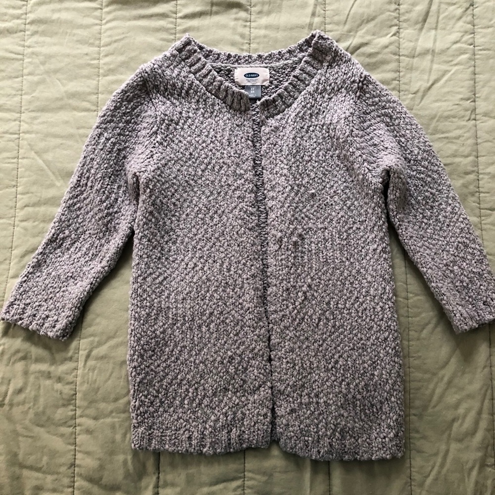 Old Navy gray cardigan
